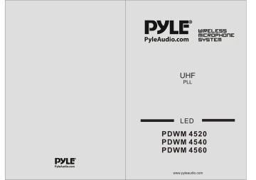 Pyle PDWM 4520 Owner's Manual | Manualzz
