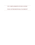 Payment System ExtremePOS&reg; Payment Implementation Guide