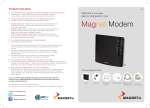 Magnet Modem User Guide