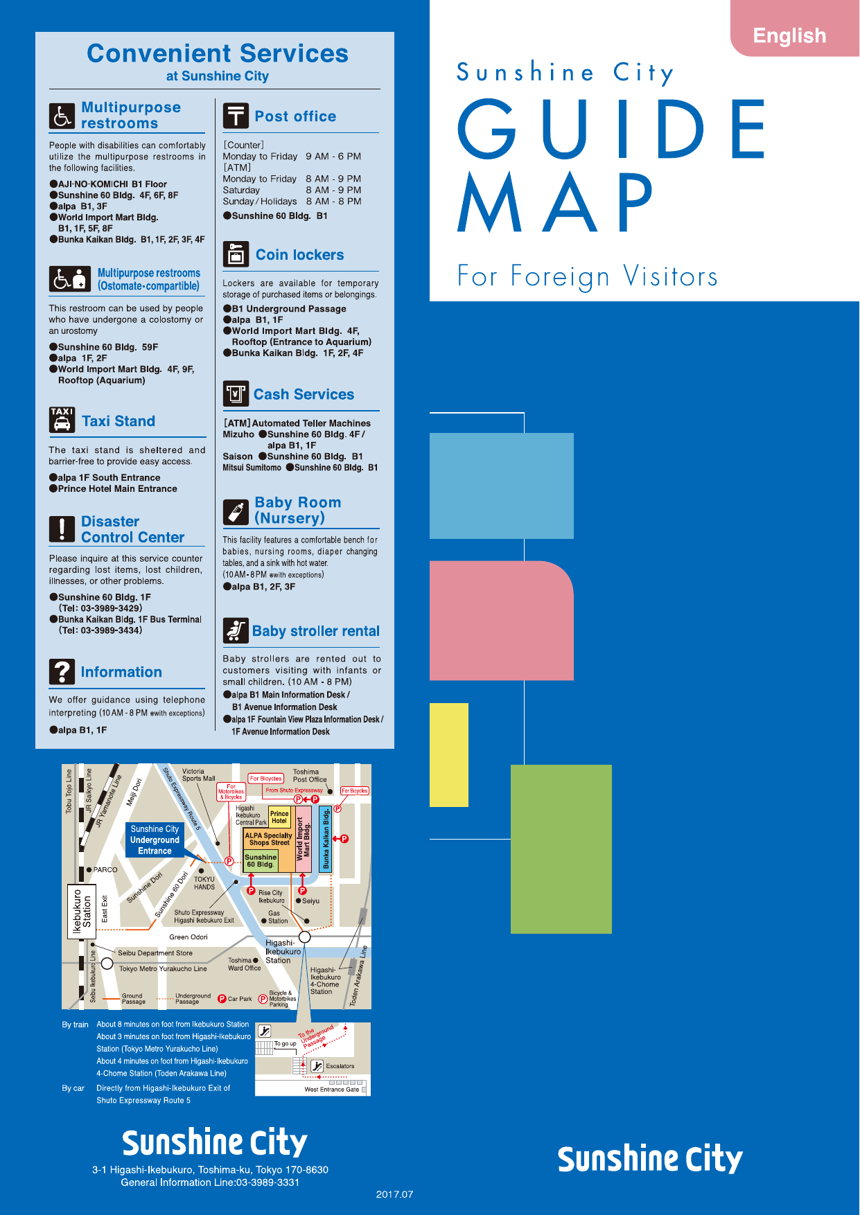 Sunshine City Guide Map Manualzz