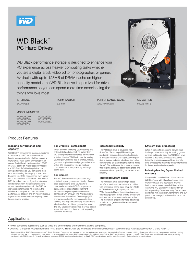 Western Digital Wd3003fzex User Manual Manualzz