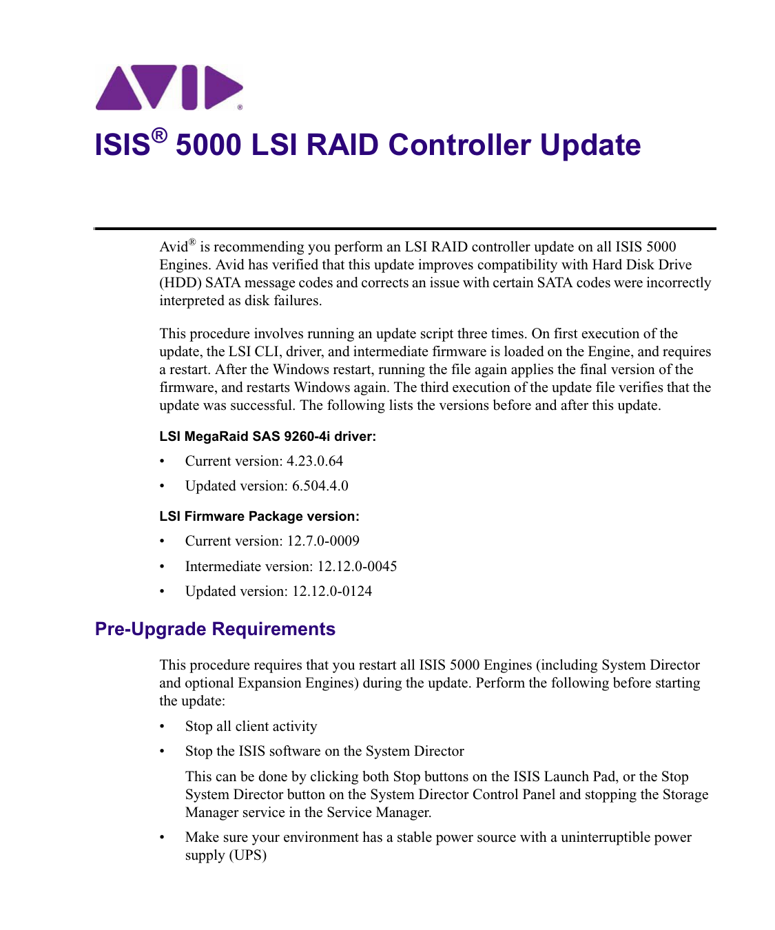 LSI Hard Disk Controller Driver LSI Hard Disk Controller Driver