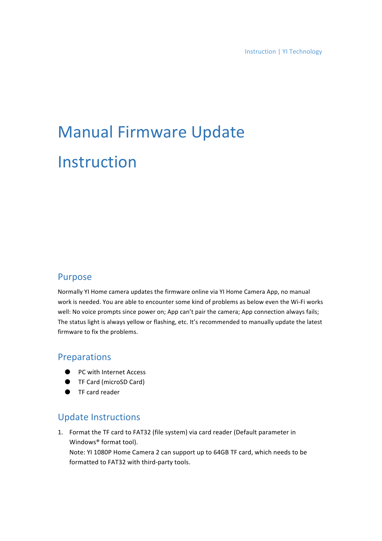 Manual Firmware Update Instruction Manualzz