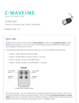 Z-Wave.Me ZME_KFOBC Secure Key Chain Controller Product Manual
