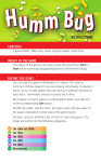 Humm Bug Instructions