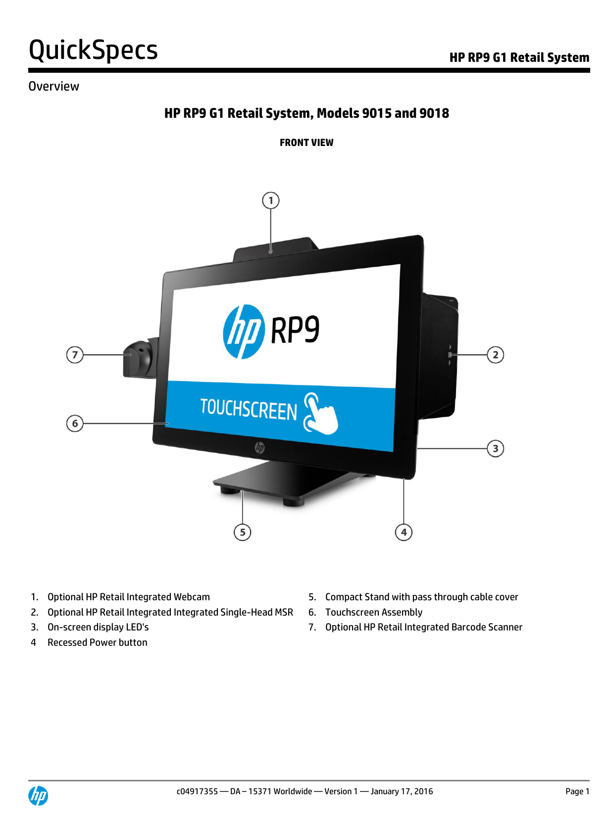 hp 9018 specs