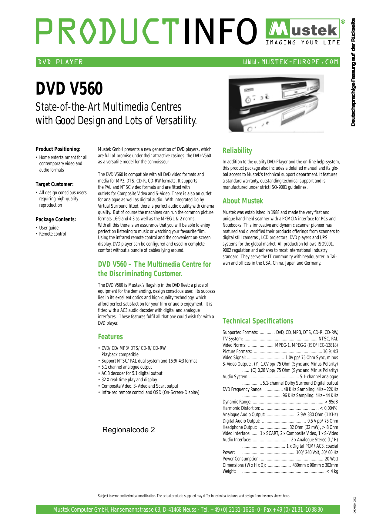 Dvd V560 Www Produktinfo Conrad Com Manualzz