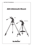 Sky-Watcher AZ4 Altazimuth Mount Manual | AI Chat &amp; PDF