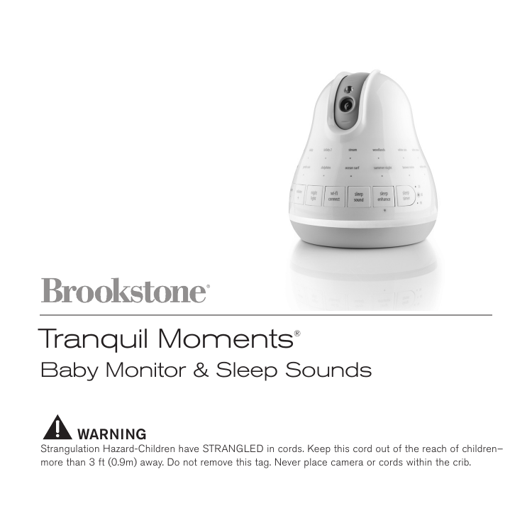 Brookstone tranquil moments User manual Manualzz