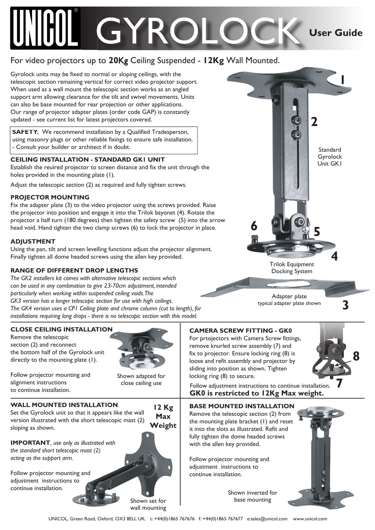 Gyrolock Manualzz