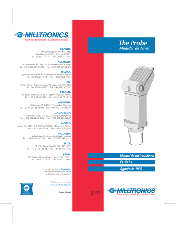 Milltronics the probe Manual de usuario | Manualzz