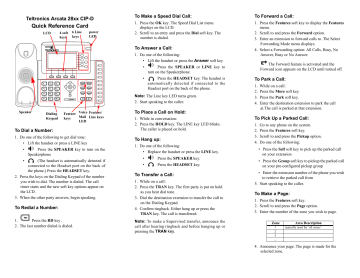 Arcata 28xx CIP | Manualzz