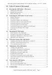 ASR Emitter I, Emitter II User Manual
