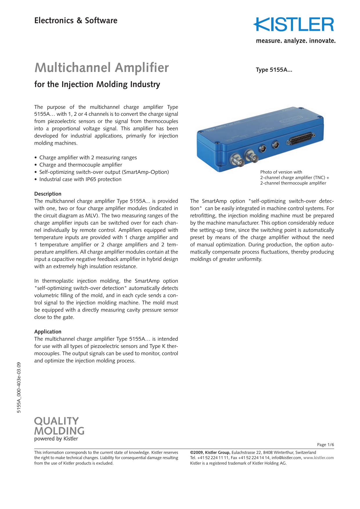 Kistler load cell amplifier schematic