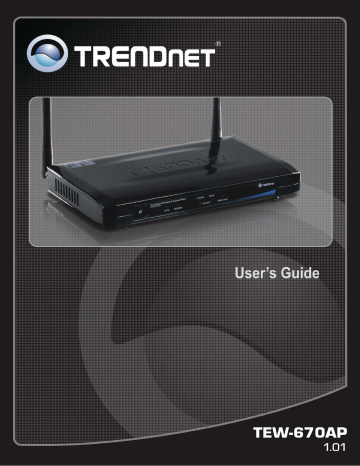 Trendnet TEW-670AP User manual | Manualzz