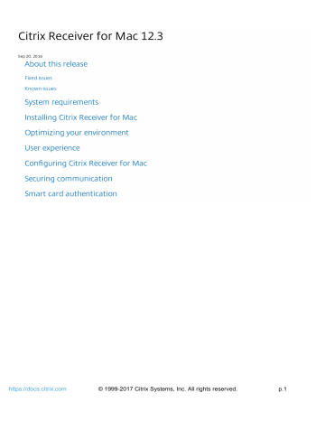 citrix receiver for mac 12.3 citrix receiver for mac 12.3