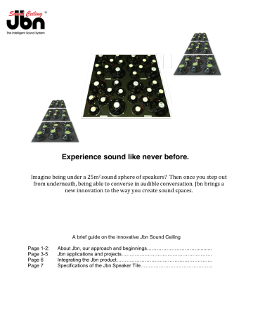 Jbn sound ceiling Clearance