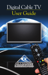 Digital Cable TV DVR, Digital Cable TV Set-top box User Guide