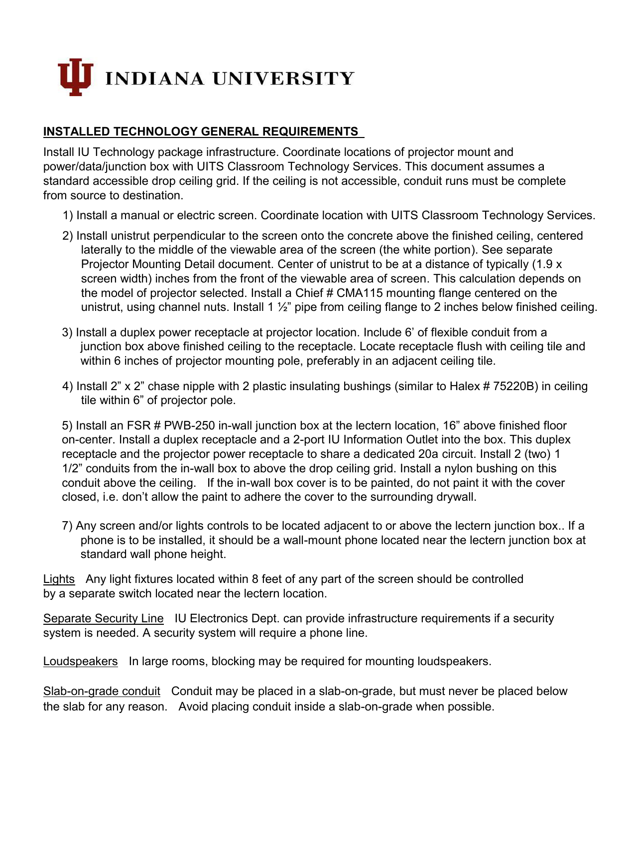 Visio Classroom Technology Infrastructure Detail Drawings Vsd