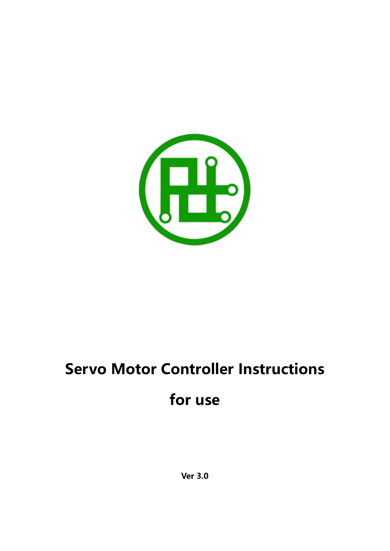 Servo Motor Controller Instructions For Use Manualzz