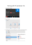 Pairing Lovense toy with Windows 10 PC