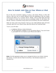 How To Install .deb Files On Jailbroken iPhone &amp; iFile