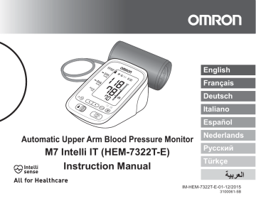 M7 Intelli It Hem 7322t E Instruction Manual Manualzz