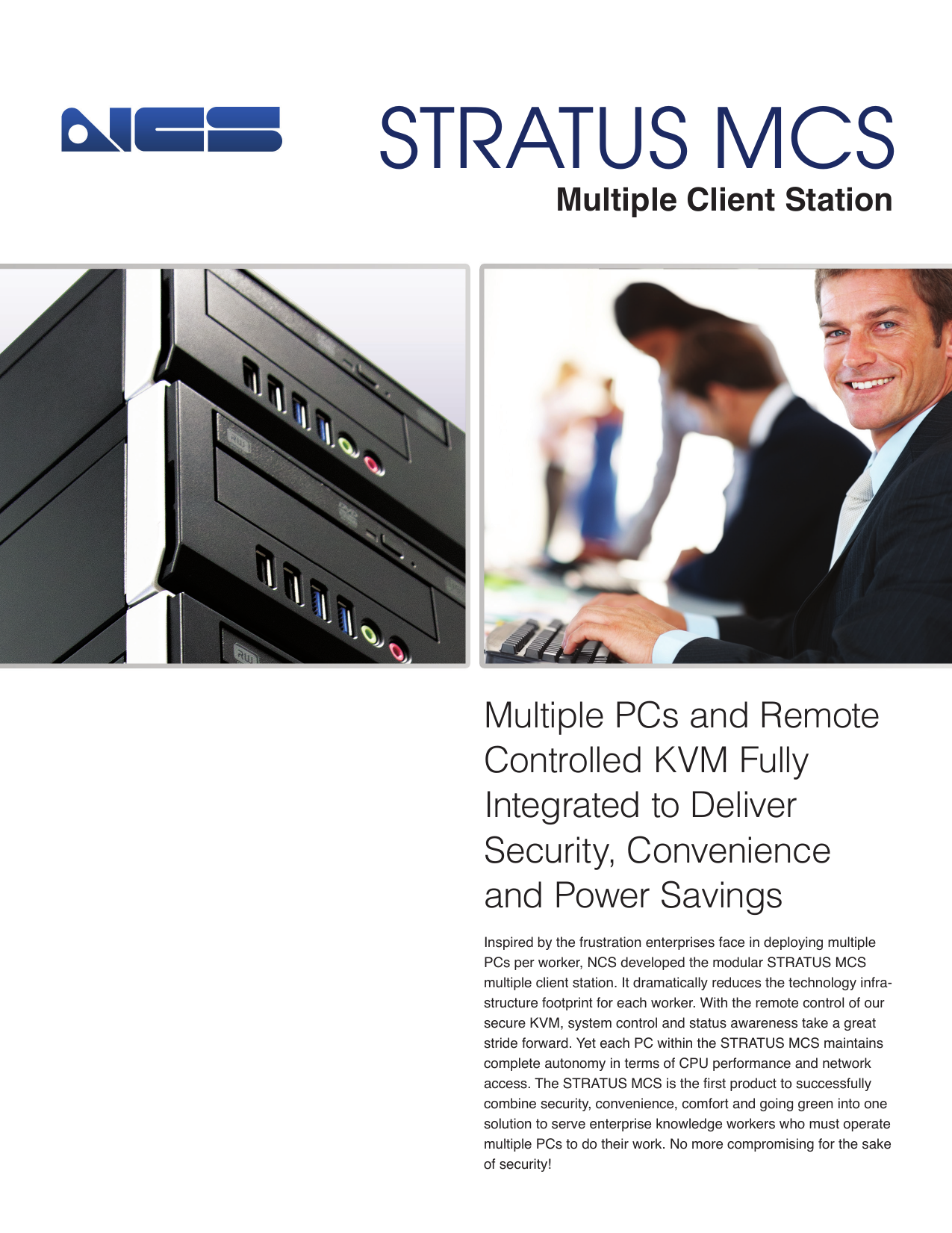 stratus mcs - NCS Technologies - Manualzz