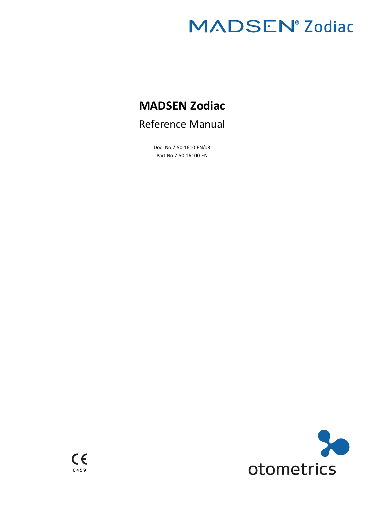 Madsen Zodiac Reference Manual En Version Manualzzcom