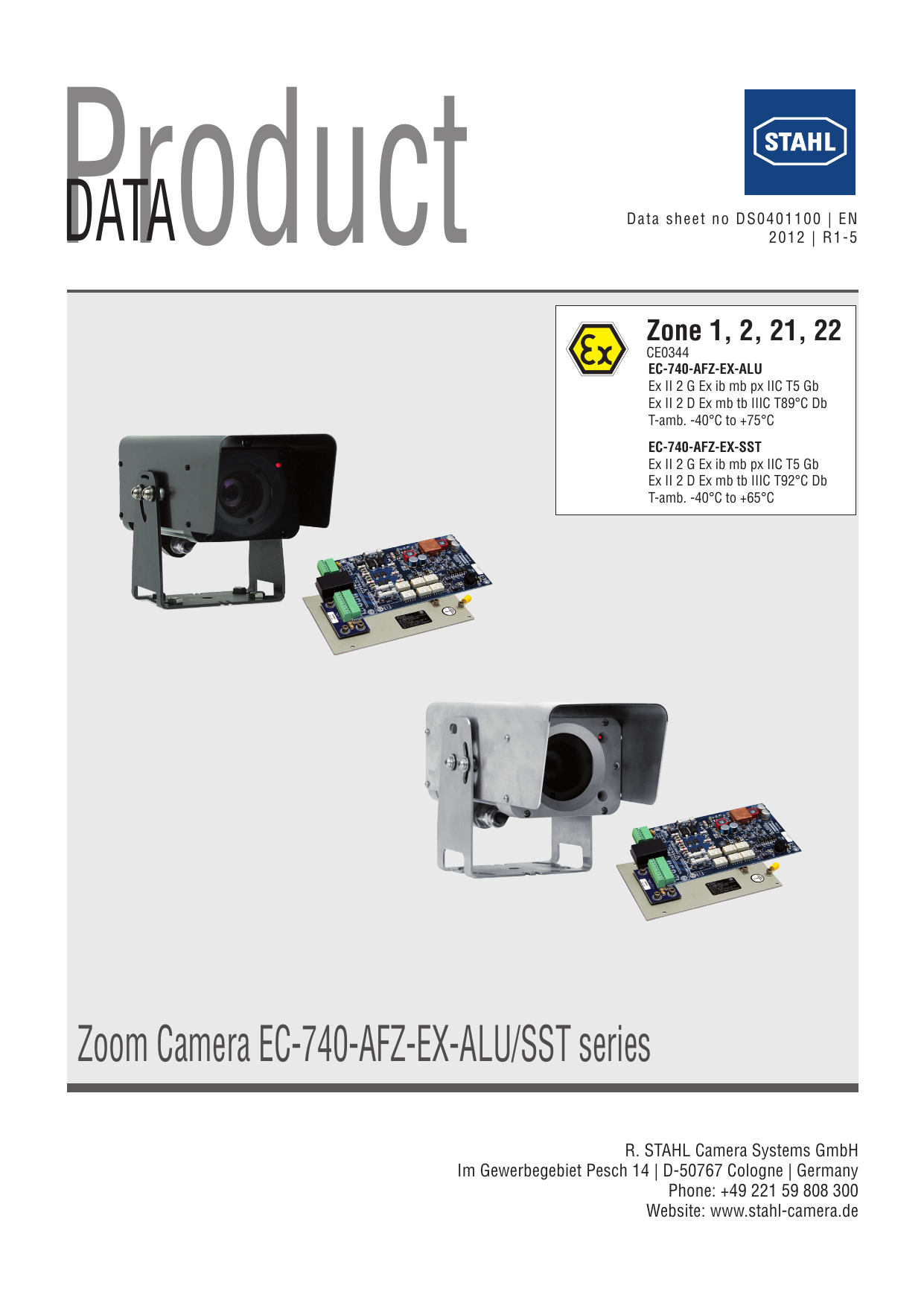 Zoom Camera Ec 740 Afz Ex Alu Sst Series Manualzz