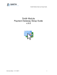 Smith Module Payment Gateway Setup Guide