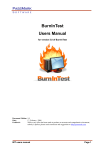 Burnintest Windows Icon BurnInTest V8.1 Users Guide | Manualzz