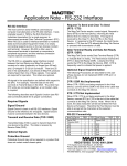 Mag-Tek RS-232 Interface: AI Chat &amp; PDF Access