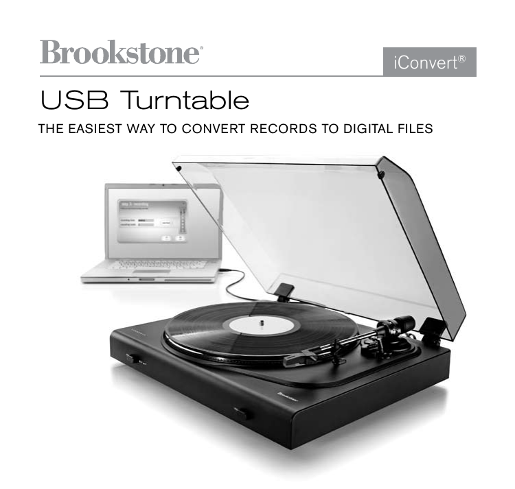 Brookstone iConvert® User manual | Manualzz