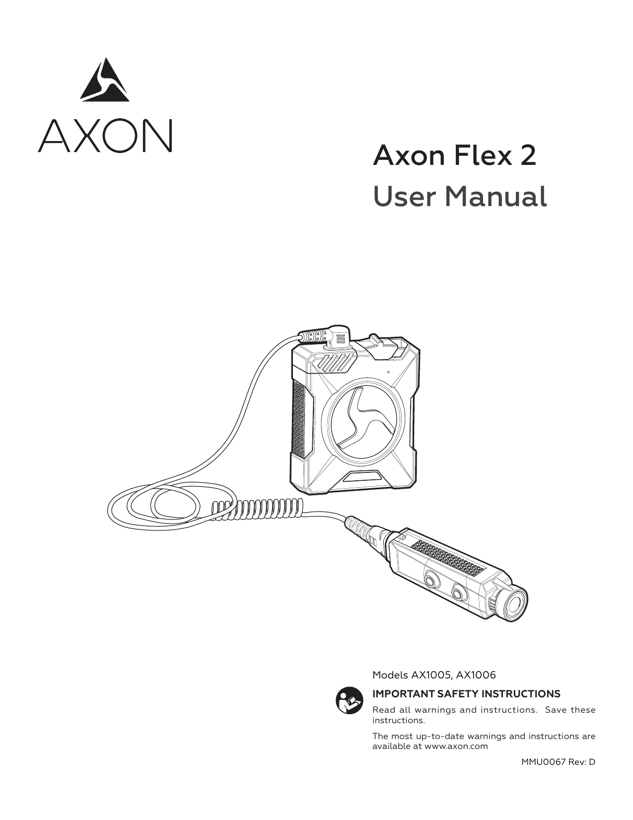 Taser Axon 2 Body Camera User Manual