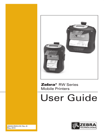 Zebra UMAN-RWS-010 Owner Manual | Manualzz