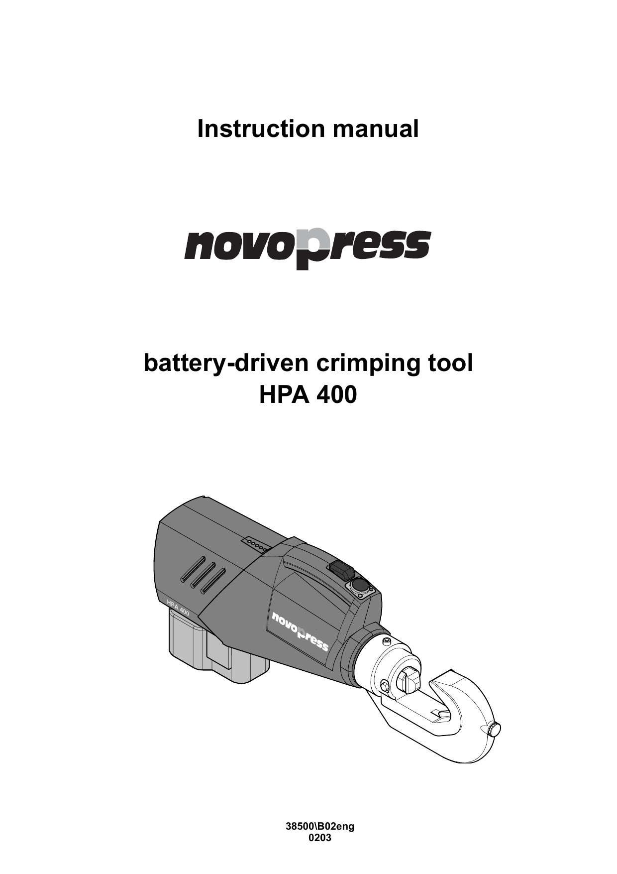 novopress-hpa-400-manualzz