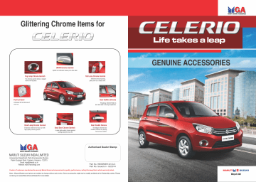 accessories for celerio