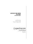 Orolia  NetClock Time Server 9300 Series  Instruction manual
