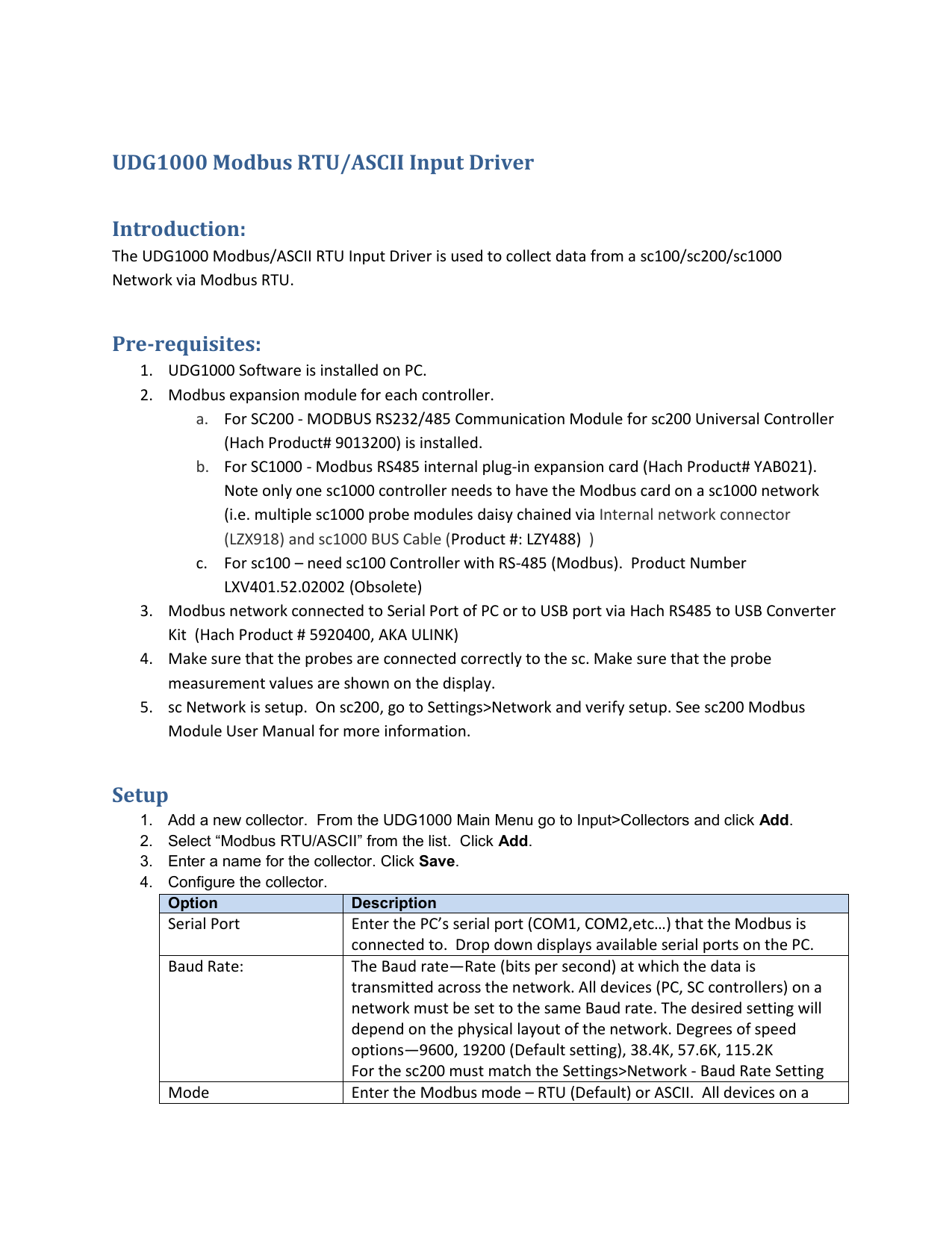 Hach port devices driver update