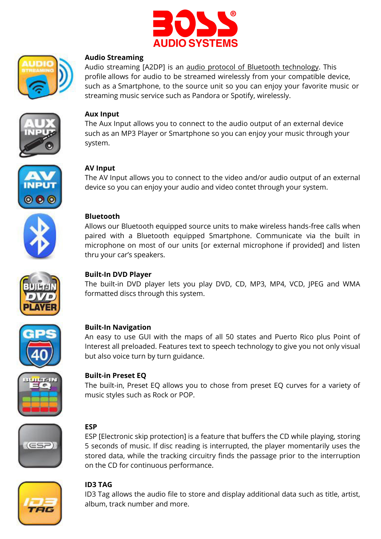 Boss Audio System Bluetooth Connect