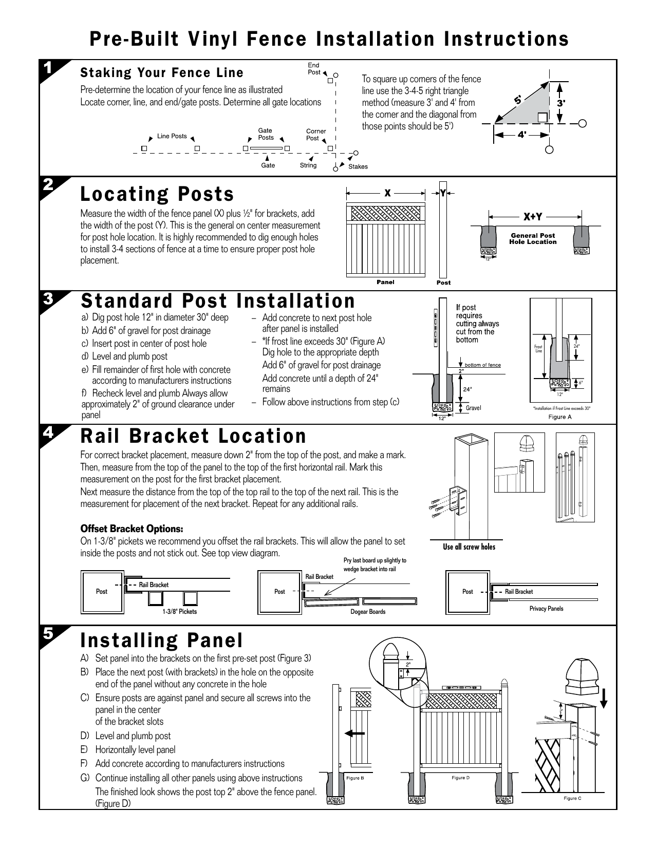 Freedom 73020872 Pre Assembled Shadowbox White Vinyl Dog Ear Vinyl Fence Panel Installation Guide Manualzz Freedom 73020872 Pre Assembled Shadowbox White Vinyl Dog Ear Vinyl Fence Panel Installation Guide Manualzz