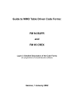 WMO BUFR/CREX Manual: AI Chat &amp; PDF Download