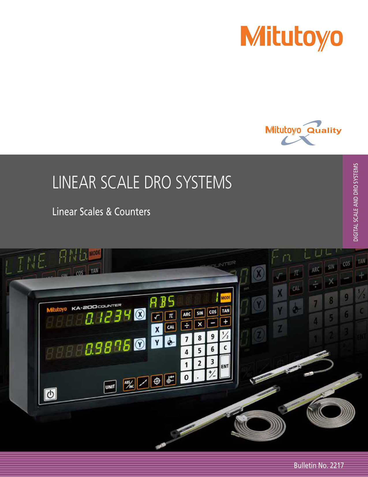 Quill Kit for Bridgeport Type Mills Mitutoyo 053906B 06 Travel inch/mm