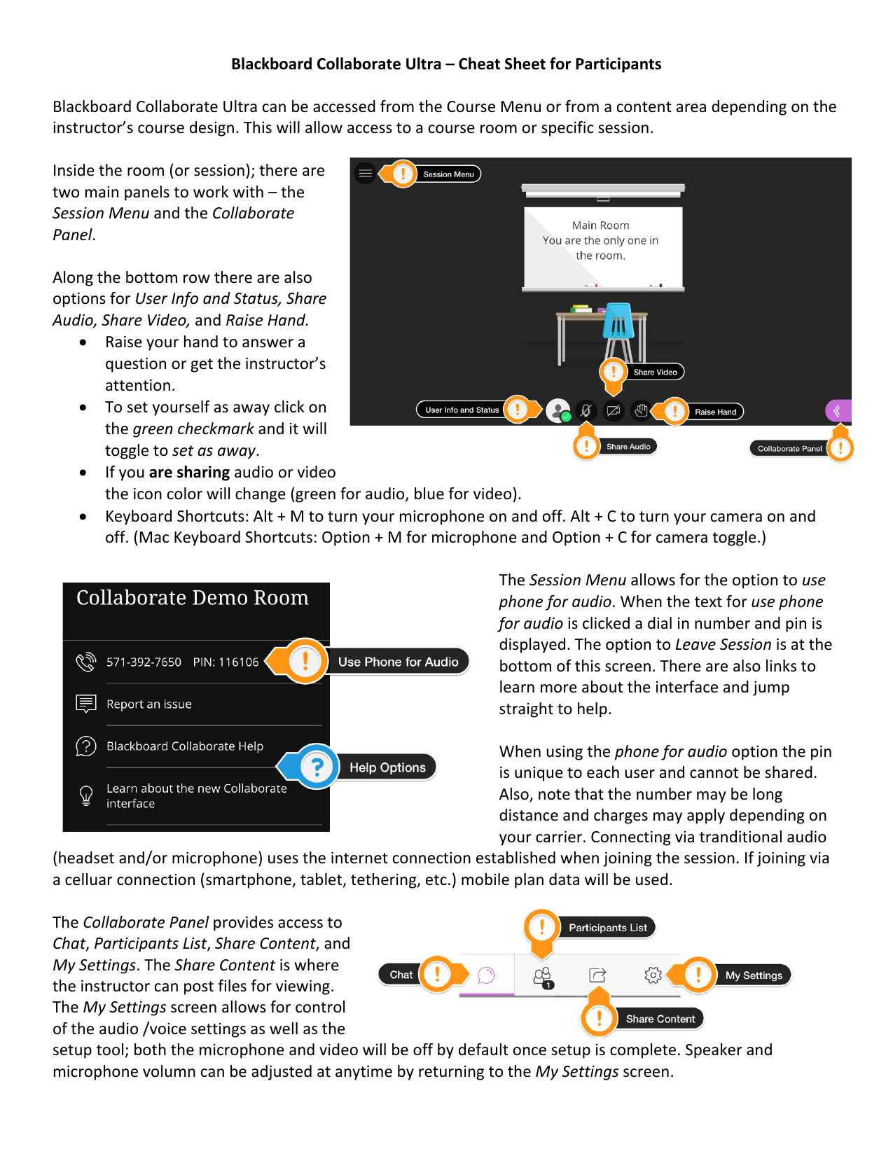 blackboard collaborate ultra documentation
