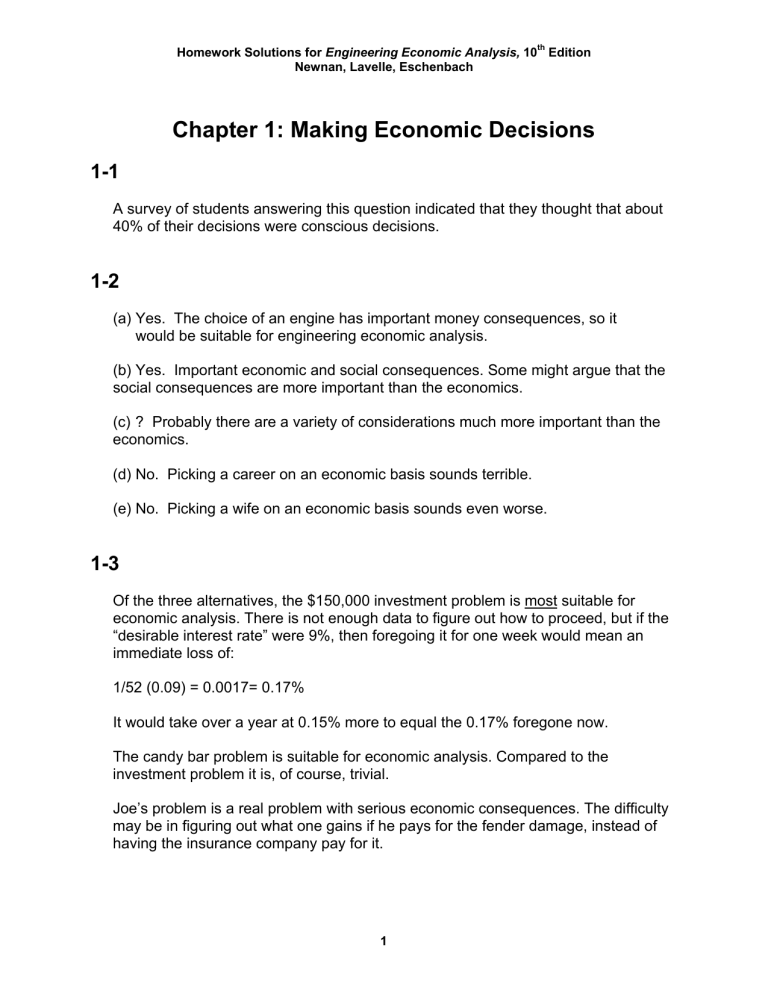Chapter 1: Making Economic Decisions | Manualzz