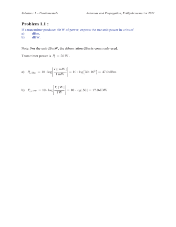 Problem 1 1 Manualzz