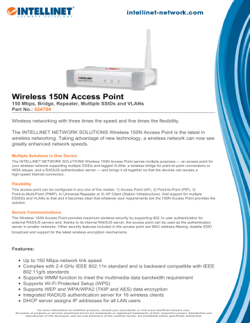 Wireless 150n Access Point Manualzz Wireless 150n Access Point Manualzz