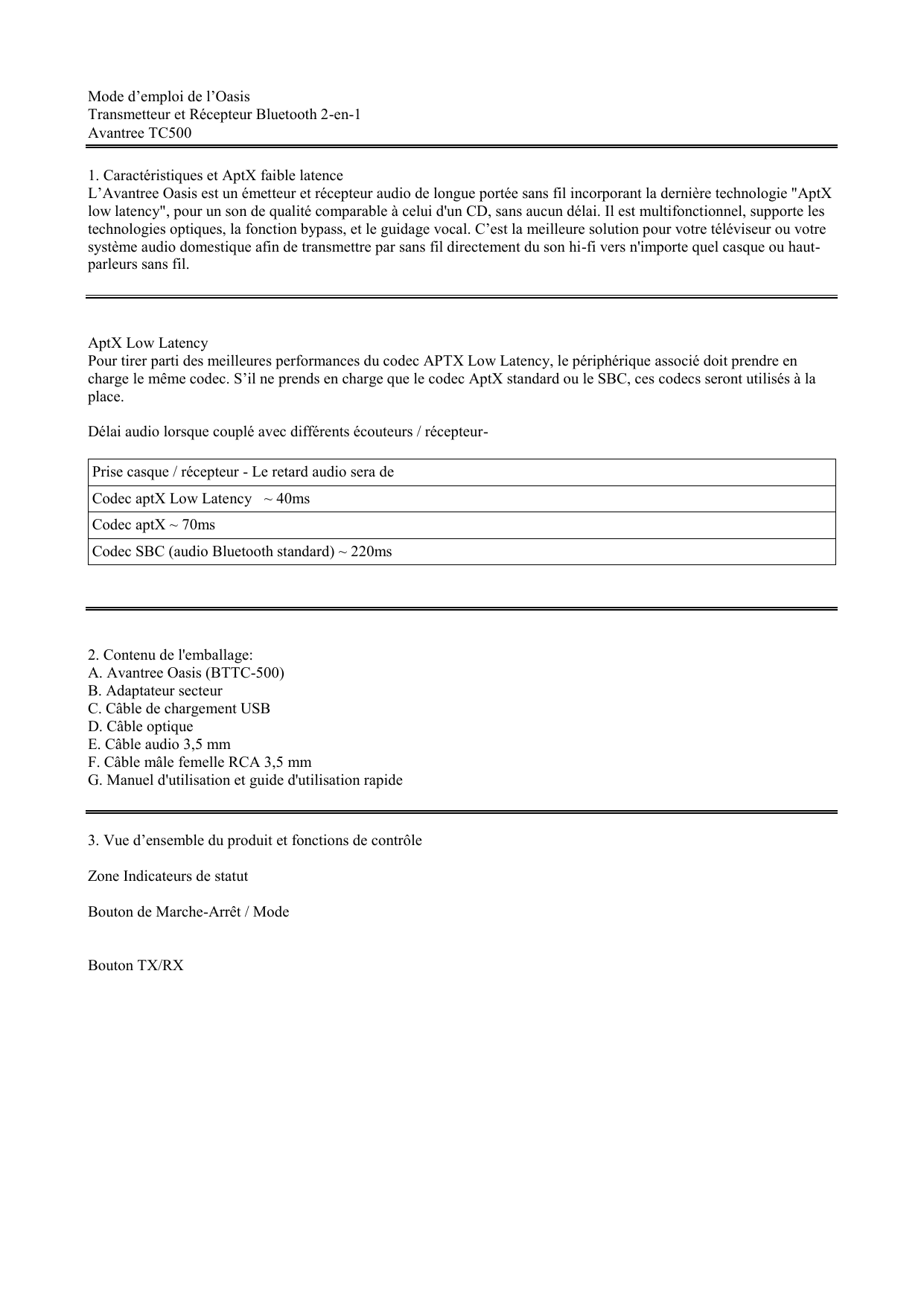 écouteurs bluetooth aptx low latency