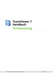 TEAMVIEWER 7 Bedienungsanleitung